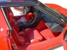1990 CORVETTE FLAME RED ORIGINAL OEM VINYL SEAT MATERIAL LIKE NEW IN TUBE