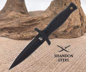 Schrade Needle Double Edged Full Tang Dagger Throwing Boot Fixed Blade Knife NIB