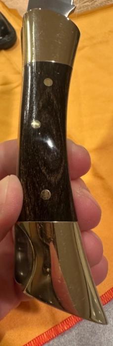1975 Case XX Shark Tooth P197-SSP Sportsmen's Lock Back w/Perfect Pakkawood Handles. Beauty & Solid!