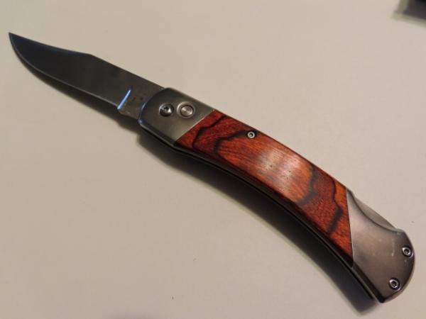 BEAR AND SON ROSEWOOD AUTO 2A97R  SHEATH  NIB 