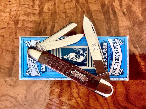 3091 Anglo Saxon Premiere Brown Bone Whittler Prototype