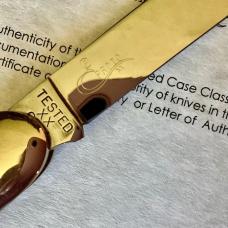 3091 Anglo Saxon Premiere Brown Bone Whittler Prototype