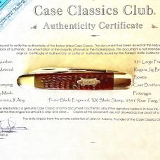 3091 Anglo Saxon Premiere Brown Bone Whittler Prototype