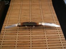 SCHRADE OLD TIMER 858 LUMBERJACK USA VINTAGE 1978-1985 TRIPLE CARBON STEEL BLADES NIB POCKET KNIFE