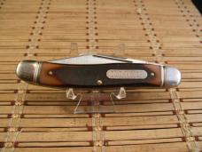SCHRADE OLD TIMER 858 LUMBERJACK USA VINTAGE 1978-1985 TRIPLE CARBON STEEL BLADES NIB POCKET KNIFE