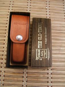 SCHRADE OLD TIMER 858 LUMBERJACK USA VINTAGE 1978-1985 TRIPLE CARBON STEEL BLADES NIB POCKET KNIFE