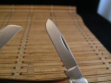 SCHRADE OLD TIMER 858 LUMBERJACK USA VINTAGE 1978-1985 TRIPLE CARBON STEEL BLADES NIB POCKET KNIFE