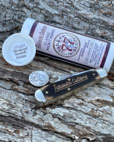 GEC TIDIOUTE ** 771225 CHECKERED RAWHIDE YANKEE JACK KNIFE