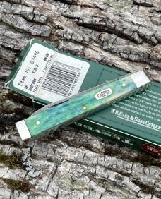 CASE XX ** SFO 2001 BLUE/GREEN PEACOCK APPALOOSA DAMASCUS DOCTORS KNIFE