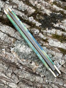 CASE XX ** SFO 2001 BLUE/GREEN PEACOCK APPALOOSA DAMASCUS DOCTORS KNIFE