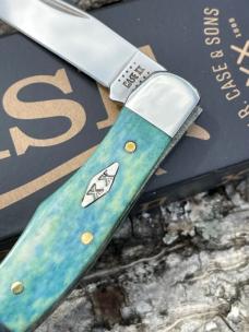 CASE XX ** SFO 2020 BLUE/GREEN PEACOCK APPALOOSA POCKET HUNTER