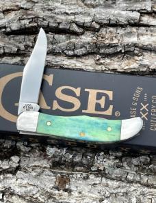 CASE XX ** SFO 2020 BLUE/GREEN PEACOCK APPALOOSA POCKET HUNTER