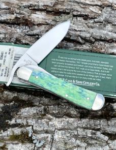 CASE XX ** SFO 2003 BLUE/GREEN PEACOCK APPALOOSA DROP POINT RUSSLOCK