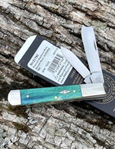 CASE XX ** SFO 2024 BLUE/GREEN PEACOCK APPALOOSA RAZOR