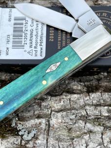 CASE XX ** SFO 2024 BLUE/GREEN PEACOCK APPALOOSA RAZOR