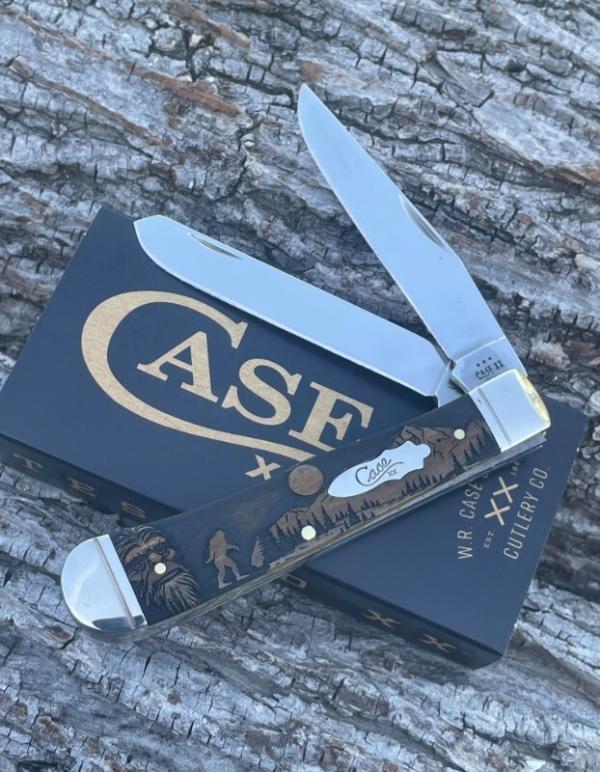 CASE XX ** SFO 2024 ANTIQUE BONE SASQUATCH TRAPPER