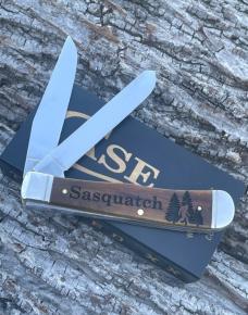 CASE XX ** SFO 2024 ANTIQUE BONE SASQUATCH TRAPPER