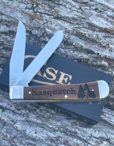 CASE XX ** SFO 2024 ANTIQUE BONE SASQUATCH TRAPPER