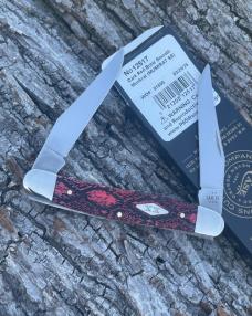 CASE XX ** SFO 2025 RED SNAKE SKIN MUSKRAT