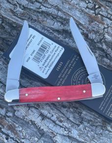 CASE XX ** SFO 2025 DARK RED SMOOTH BONE DIAMOND XX SHIELD MUSKRAT