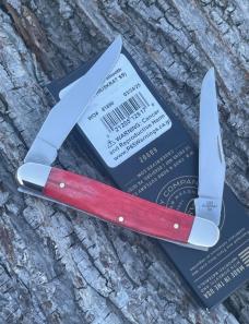 CASE XX ** SFO 2025 DARK RED SMOOTH BONE DIAMOND XX SHIELD MUSKRAT