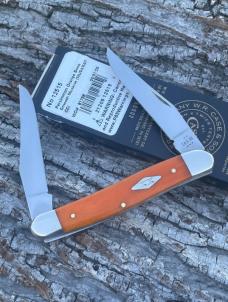 CASE XX ** SFO 2025 PRESIMMON ORANGE SMOOTH BONE DIAMOND XX SHIELD MUSKRAT