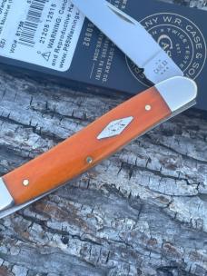 CASE XX ** SFO 2025 PRESIMMON ORANGE SMOOTH BONE DIAMOND XX SHIELD MUSKRAT