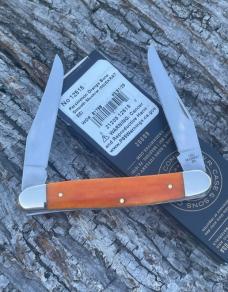 CASE XX ** SFO 2025 PRESIMMON ORANGE SMOOTH BONE DIAMOND XX SHIELD MUSKRAT