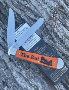 CASE XX ** SFO 2025 RUT PERSIMMON ORANGE BONE DIAMOND XX SHIELD TRAPPER