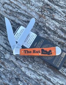 CASE XX ** SFO 2025 RUT PERSIMMON ORANGE BONE DIAMOND XX SHIELD TRAPPER