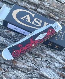 CASE XX ** SFO 2025 HALLOWEEN DARK RED BONE DIAMOND XX SHIELD TRAPPER