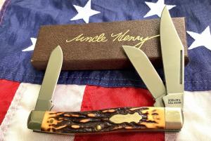 USA Schrade Uncle Henry Stockman 885UH -NOS in Orig box