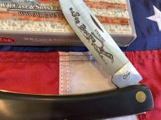 Case xx Large 4 & 3/4” Sodbuster (MDL# 2138 SS) Knife with Black Synthetic Handles -NOS in Orig box