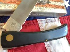 Case xx Large 4 & 3/4” Sodbuster (MDL# 2138 SS) Knife with Black Synthetic Handles -NOS in Orig box