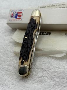 Utica Cutlery Company 2 Blade Muskrat Style Pocket Knife Made In NY USA New In Box