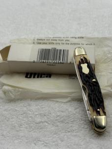Utica Cutlery Company 2 Blade Muskrat Style Pocket Knife Made In NY USA New In Box