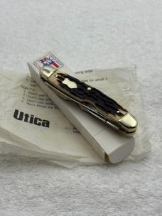 Utica Cutlery Company 2 Blade Muskrat Style Pocket Knife Made In NY USA New In Box