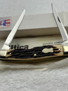 Utica Cutlery Company 2 Blade Muskrat Style Pocket Knife Made In NY USA New In Box