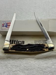 Utica Cutlery Company 2 Blade Muskrat Style Pocket Knife Made In NY USA New In Box