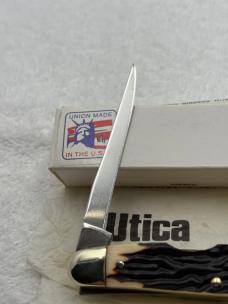 Utica Cutlery Company 2 Blade Muskrat Style Pocket Knife Made In NY USA New In Box