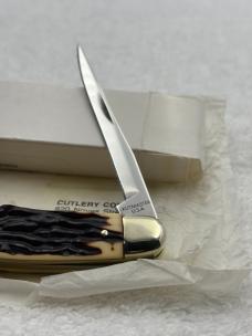 Utica Cutlery Company 2 Blade Muskrat Style Pocket Knife Made In NY USA New In Box