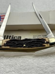 Utica Cutlery Company 2 Blade Muskrat Style Pocket Knife Made In NY USA New In Box