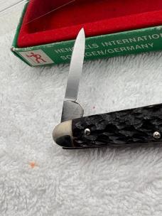 J A Henckels Vintage 2 Blade Pocket Knife #1761 Made In Solingen Germany