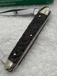 J A Henckels Vintage 2 Blade Pocket Knife #1761 Made In Solingen Germany