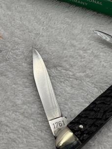 J A Henckels Vintage 2 Blade Pocket Knife #1761 Made In Solingen Germany