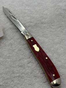 Schrade Walden Everlastingly Sharp Series Knives 2 Blade Trapper Made In USA (49)