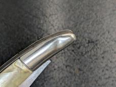 Vintage Imperial Hammer Brand Toothpick automatic folding knife, used.