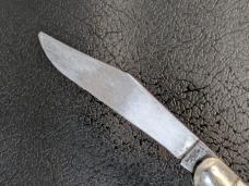 Vintage Imperial Hammer Brand Toothpick automatic folding knife, used.