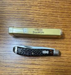 VINTAGE '74-'83 SCHRADE NY USA 293 POCKET KNIFE - 293 VIEW TUBE BOX 