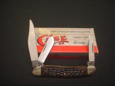 1990 CASE XX 63087 SS 3 Blade Pocket Knife New